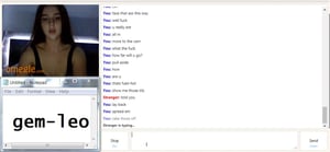 Premium – GemLeo Omegle Brunette Teen with Vibrator