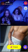 BennyBBC – Bored teens strip down on monkey app