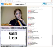 Premium – GemLeo Omegle Porn Cutie with a nice butt