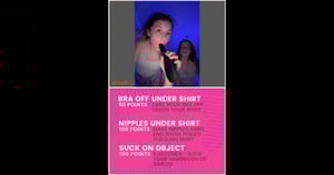 Anxious Panda – Curious teens play omegle game brush