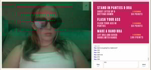 Anxious Panda – Baddie girl squirts for omegle stranger