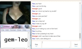 Premium – GemLeo Omegle Girl Takes off her Shirt