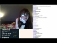 Anxious Panda – Nerdy girl brings out her toys pt4