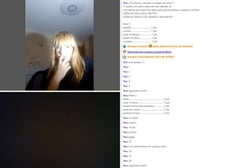 Anxious Panda – Omegle blonde girl dared to masturbate