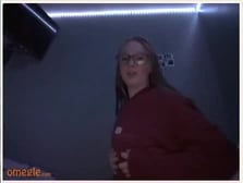 Anxious Panda – Omegle hotty shows off to make you cum