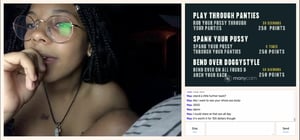 Anxious Panda – Black girl gets nasty on omegle