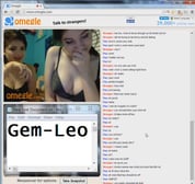 Premium – GemLeo Omegle Teens Take Turns Masturbating