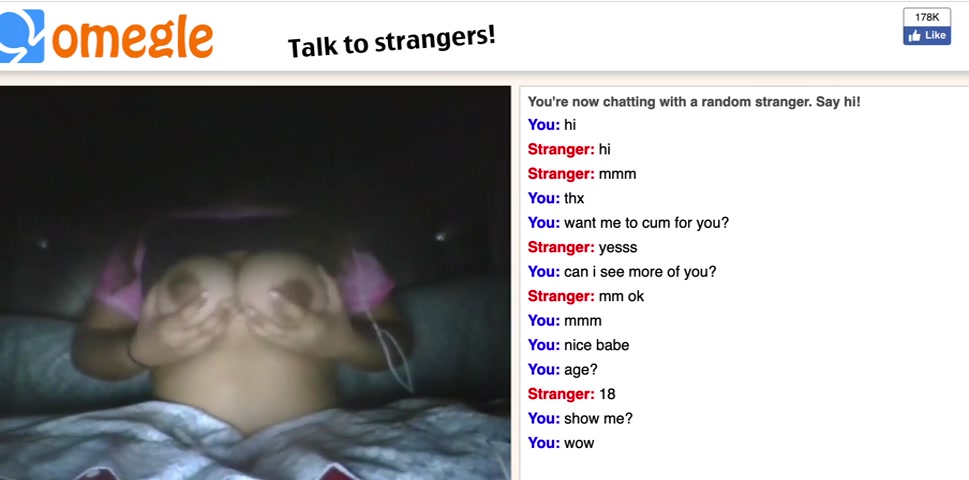 18 year old tit drop on Omegle Porn