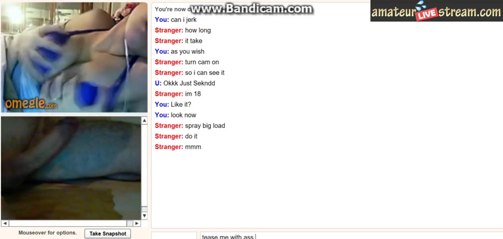 18yo with big tits loves to see a monster cock cum