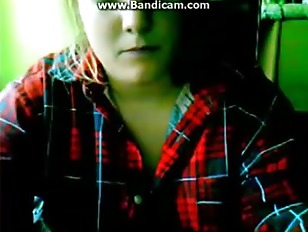 Blonde teen on Omegle part1