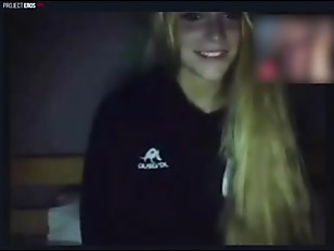 Cute Blonde Teen Masturbating on Omegle