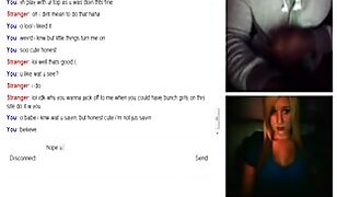 omegle 39 (11sexiest blond ever loves my cum)