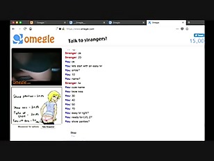 Omegle Game #8 | Good Boobs but a little fatty
