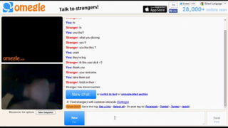 Omegle webcam dick flash