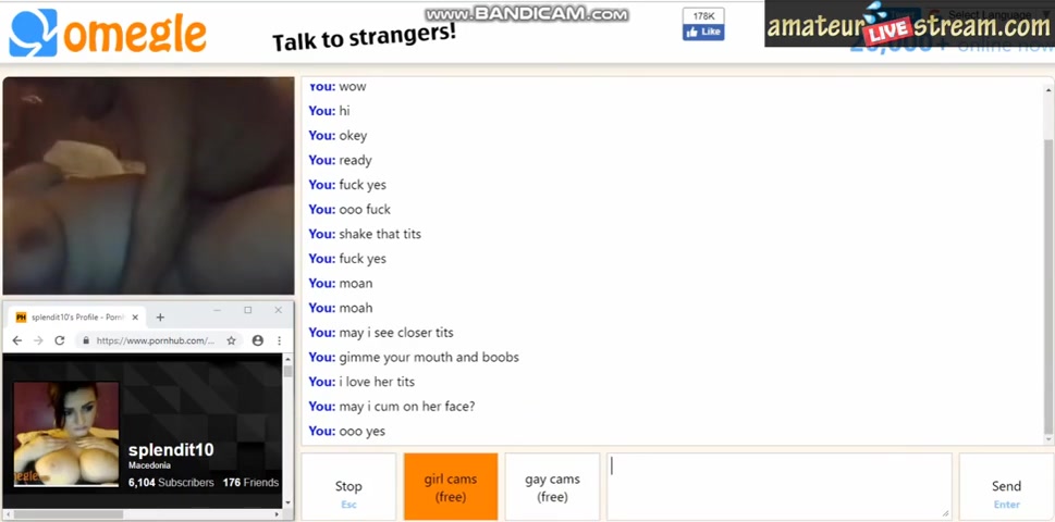 BBW getting fucked hard on Omegle Porn