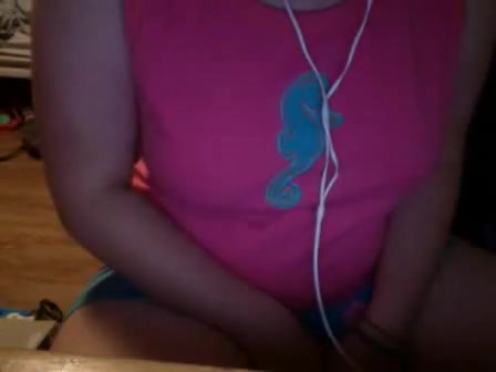 BBW plays with tits on Omegle Porn