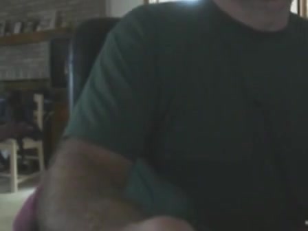 Big moustache biker gets caught wanking on cam by