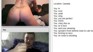 Canadian big tit milf plays for big cock on Omegle Porn