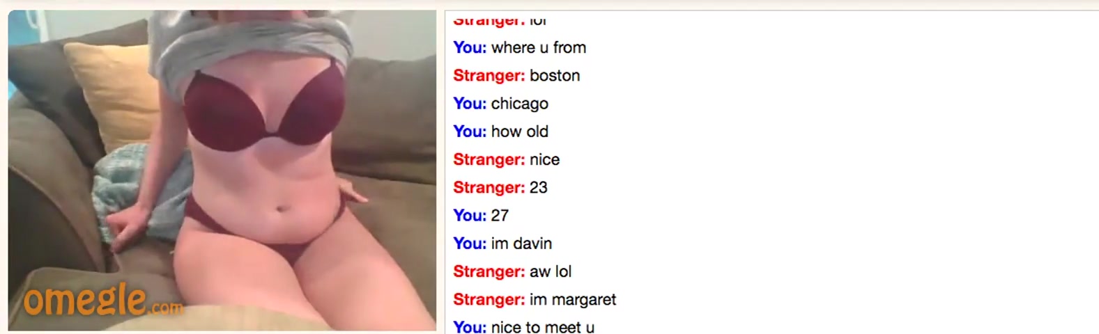Omegle Porn Worm 700 / Chat Fun