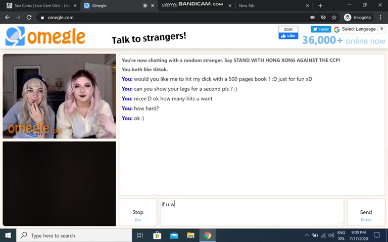Omegle Porn Worm 578 / Chat Fun