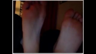 Chatroulette girl feet