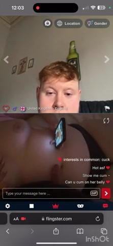 Cumming on my hot wife tits on flingster