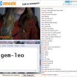 Cute Omegle Teen Puts Hand down her pants