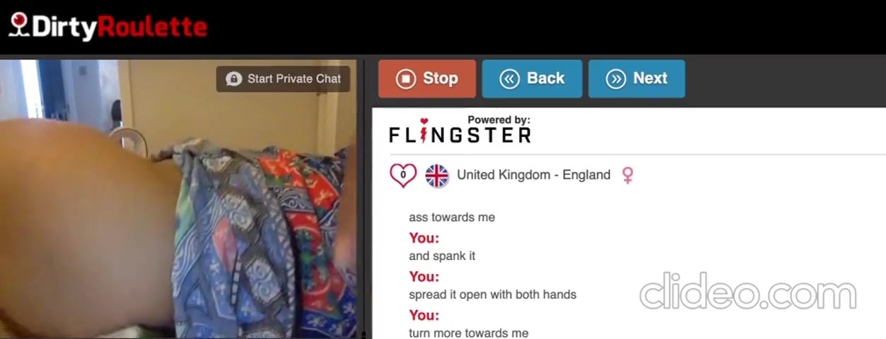 Omegle Porn/DirtyRoulette – Obedient girl teasing