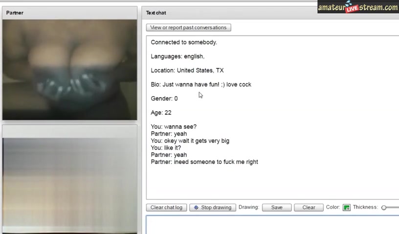 Ebony chick with big tits