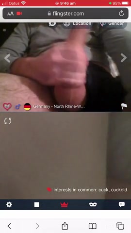 Flingster cock jerks to my wife