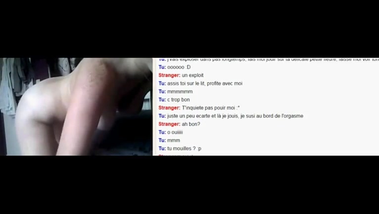 French girl bates on Omegle Porn