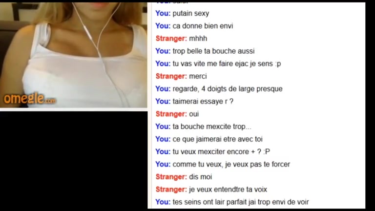 French girl shows her perfect tits