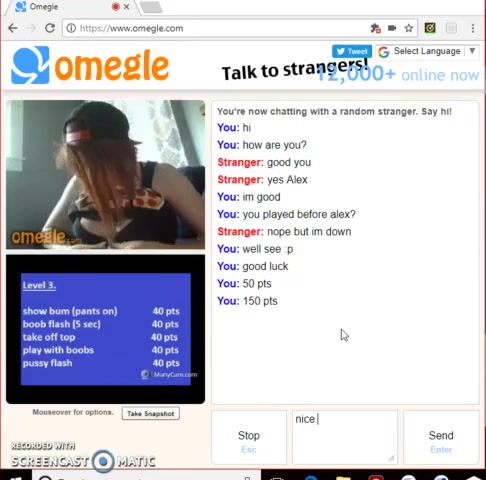 Omegle Porn Worm 161 / Game Time