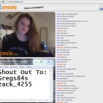 Preview – Gem Leo Omegle Girl Teases Body and Chokes herself