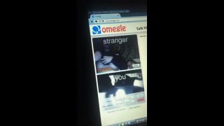 Girl flashing on omegle