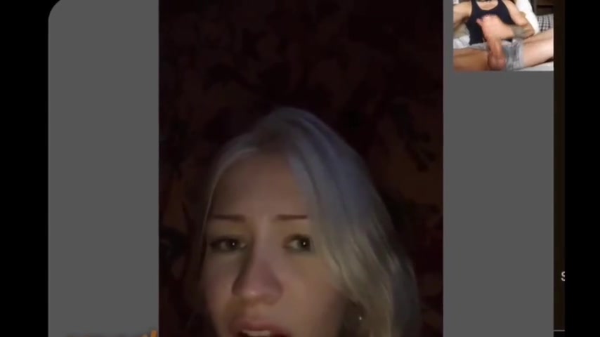 Goergous Blonde Surprised by my Bwc Omegle Porn