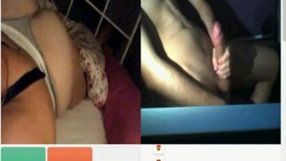 Horny Omegle Porn Girl Shaking Her Ass