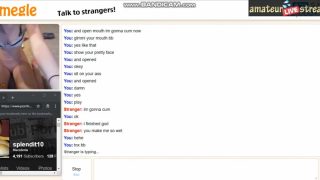 Hot Omegle Porn ass spread, leg spread and fingering