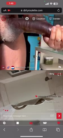 Huge cock cumming to ass cumshot