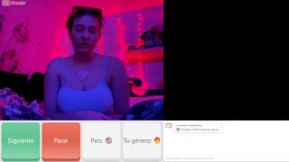 Lesbian with big titties on omegle