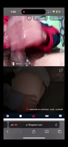 Lots of cum for my wife on flingster