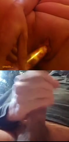 Love playing with this milf on omegle