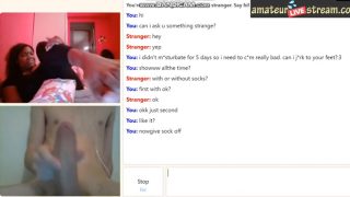 Massive cock on Omegle Porn