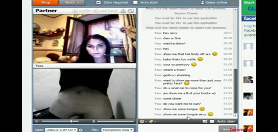 Megan fox lookalike on omegle