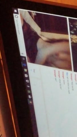 My girlfriend making a guy cum on emegle