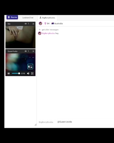 My lesbian Video chat