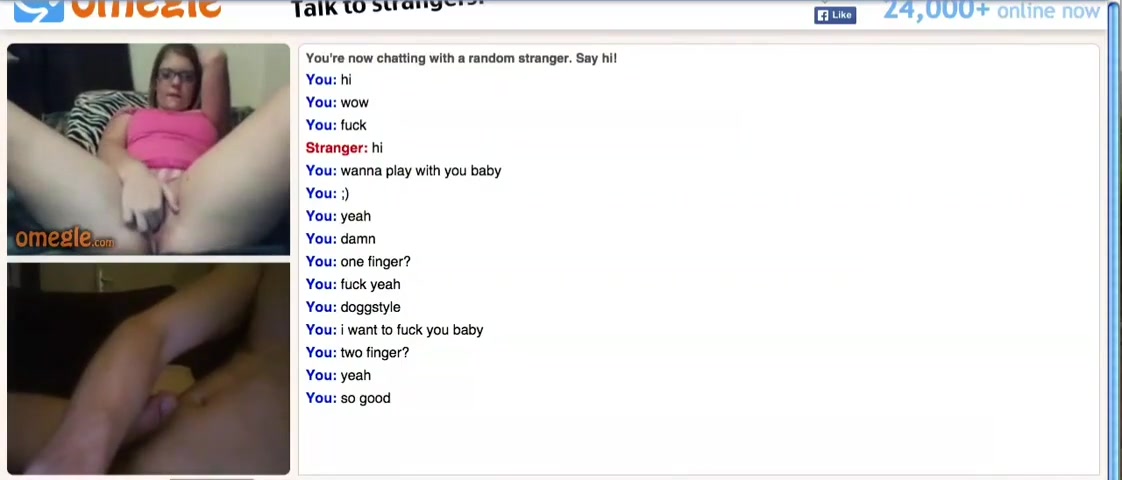 Nice omegle teen