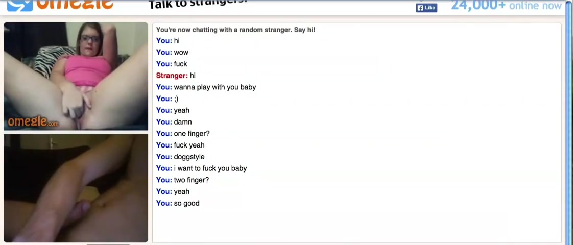 Nice omegle teen