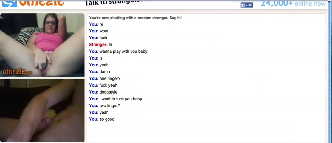 Nice teen on Omegle Porn