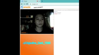 Preview – Objective Dark Bad Asian Thot On Omegle Masturbates